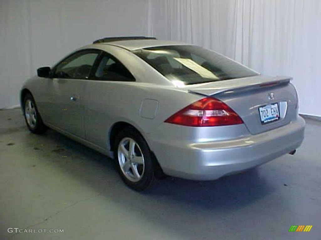 2003 Accord EX Coupe - Satin Silver Metallic / Black photo #21