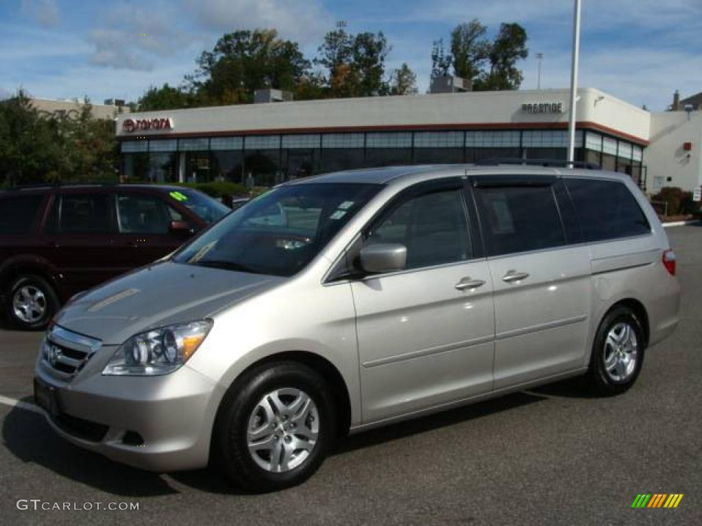 2007 Odyssey EX - Silver Pearl Metallic / Gray photo #1