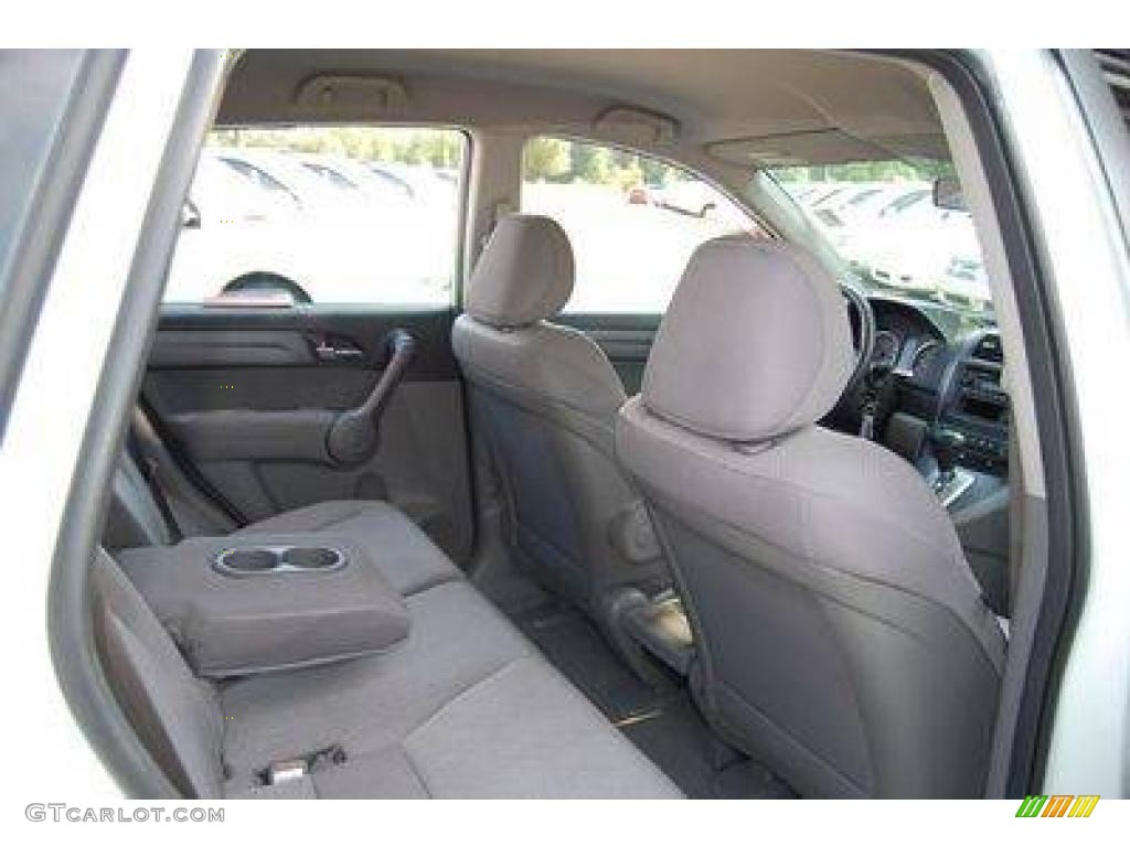 2008 CR-V LX - Taffeta White / Gray photo #4