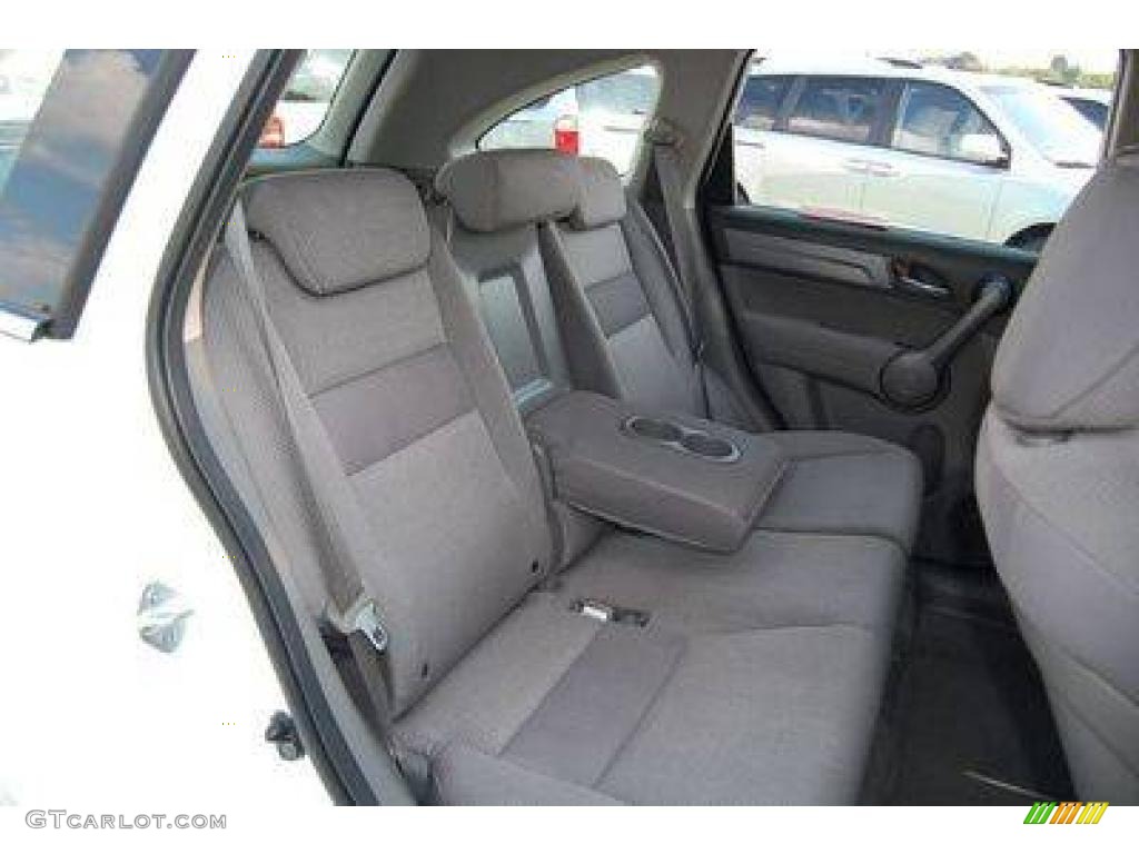 2008 CR-V LX - Taffeta White / Gray photo #5