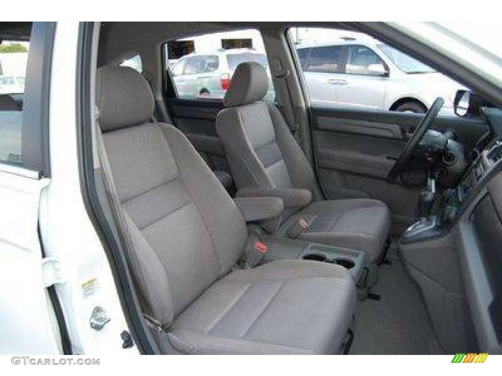 2008 CR-V LX - Taffeta White / Gray photo #19