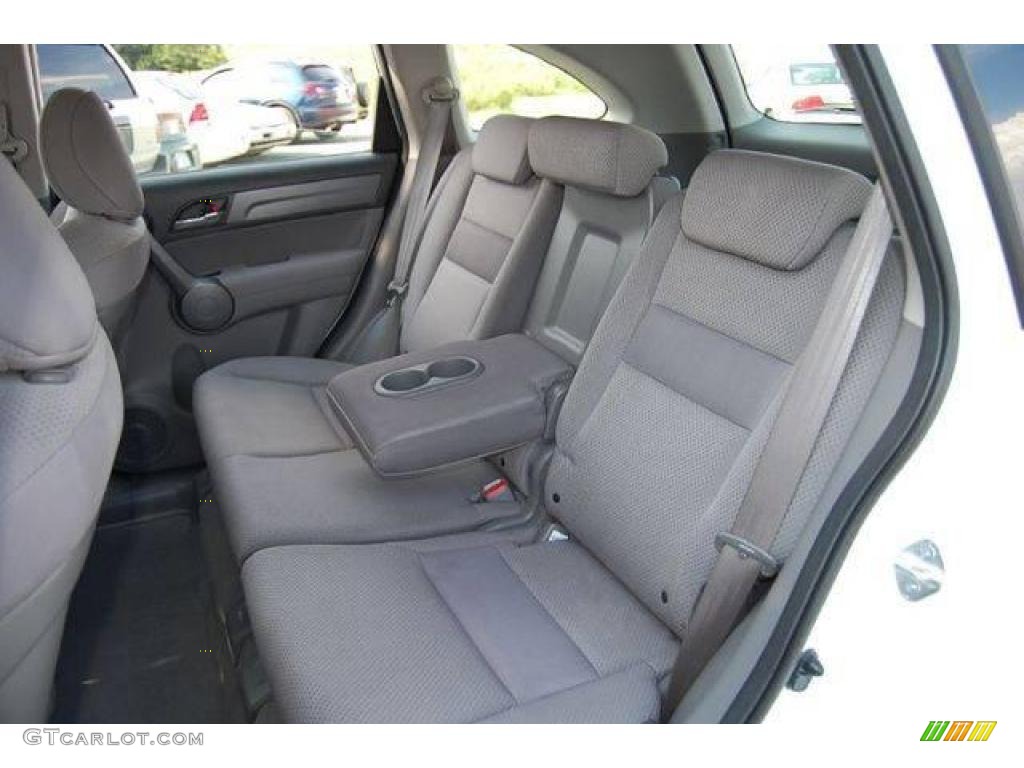 2008 CR-V LX - Taffeta White / Gray photo #20
