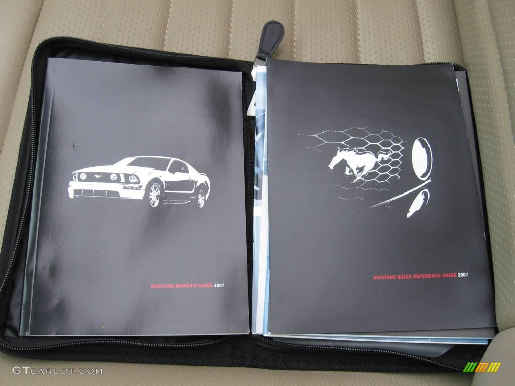 2007 Mustang GT Premium Convertible - Windveil Blue Metallic / Medium Parchment photo #25