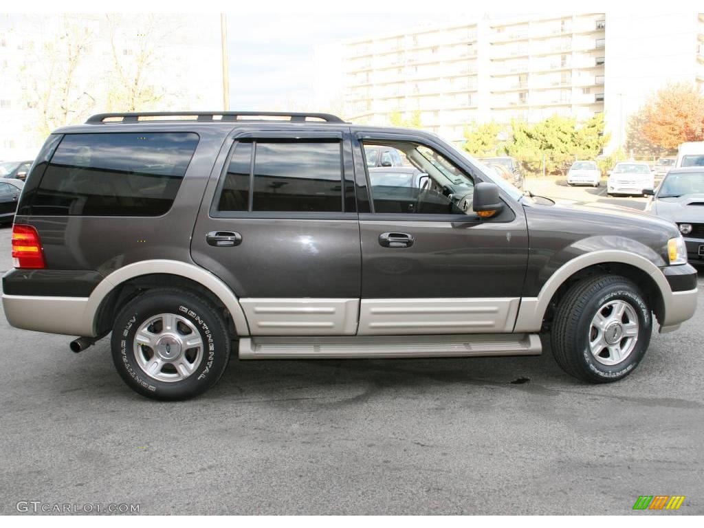 2006 Expedition Eddie Bauer 4x4 - Dark Stone Metallic / Medium Parchment photo #4