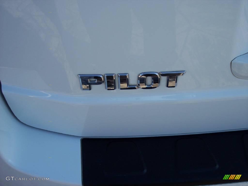 2009 Pilot EX - Taffeta White / Blue photo #10