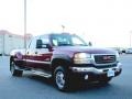 2007 Sport Red Metallic GMC Sierra 3500HD SLE Crew Cab 4x4 Dually  photo #4