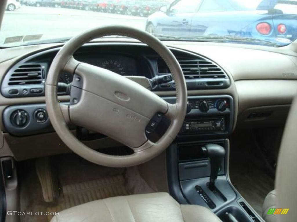 1996 Contour SE - Pumice Beige Metallic / Beige photo #7