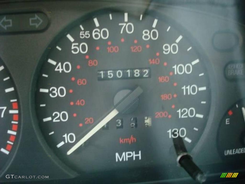 1996 Contour SE - Pumice Beige Metallic / Beige photo #15