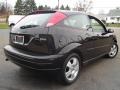 2005 Pitch Black Ford Focus ZX3 SES Coupe  photo #5