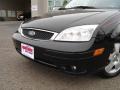 2005 Pitch Black Ford Focus ZX3 SES Coupe  photo #9