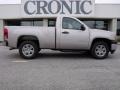 2008 Silver Birch Metallic GMC Sierra 1500 Regular Cab  photo #1