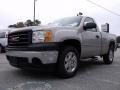 2008 Silver Birch Metallic GMC Sierra 1500 Regular Cab  photo #4