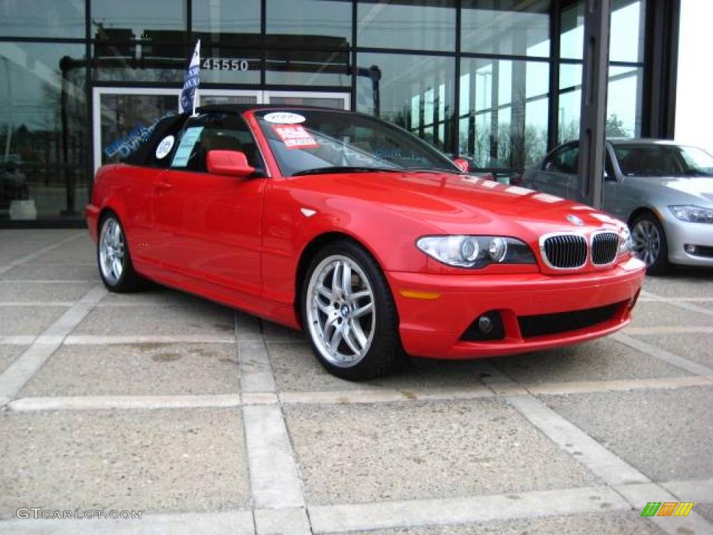 Electric Red BMW 3 Series