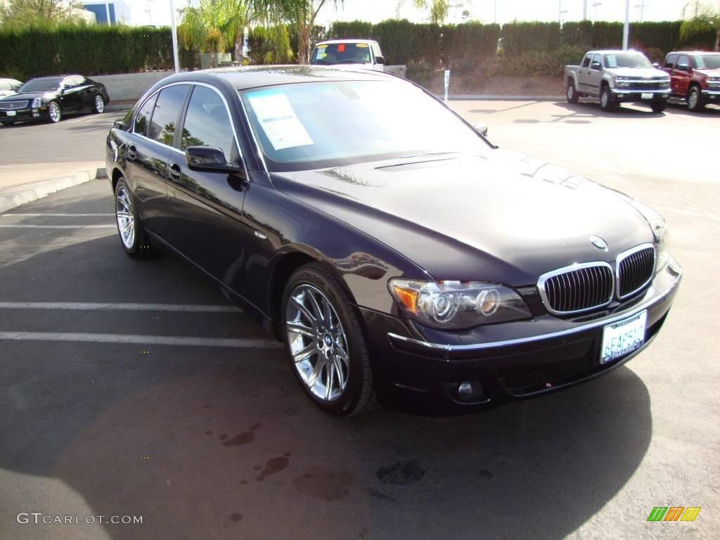 2006 7 Series 750i Sedan - Jet Black / Black/Black photo #4