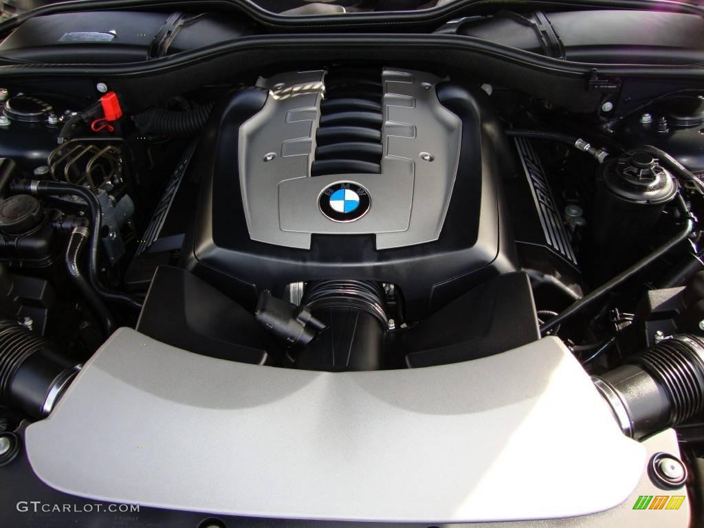 2006 7 Series 750i Sedan - Jet Black / Black/Black photo #6