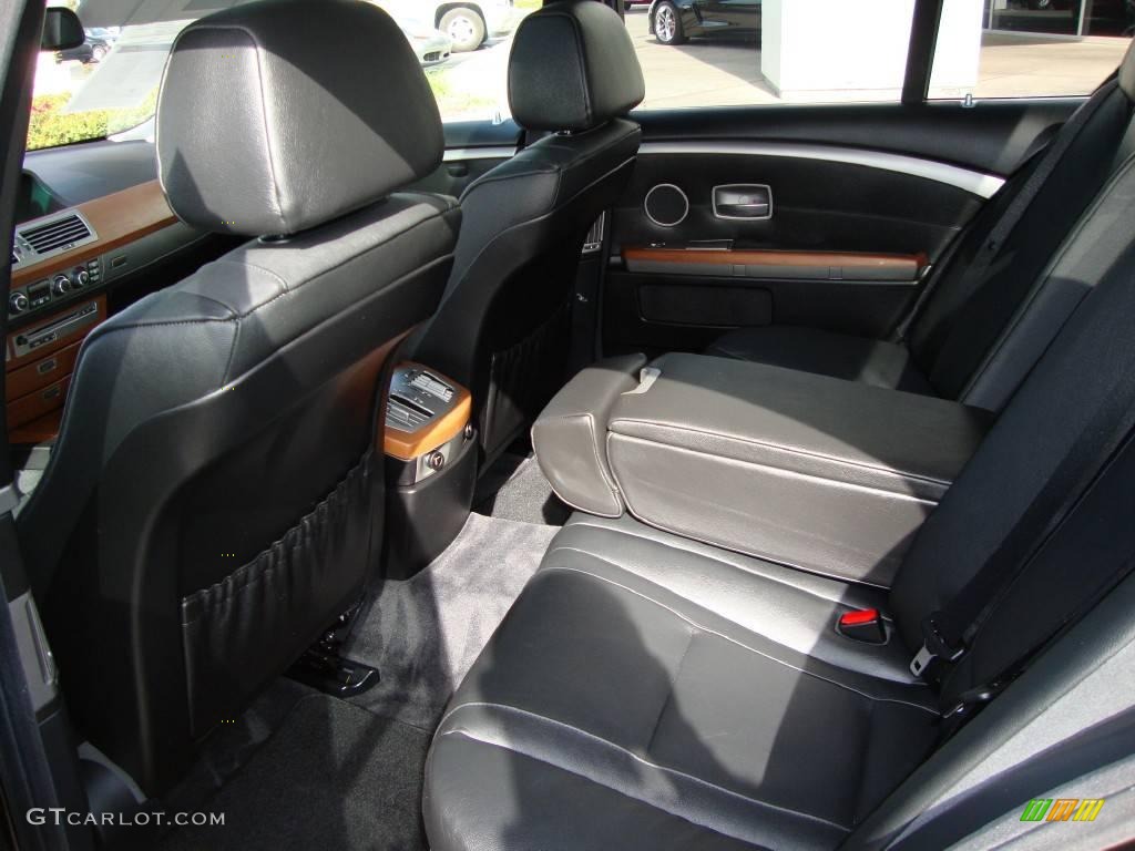 2006 7 Series 750i Sedan - Jet Black / Black/Black photo #12