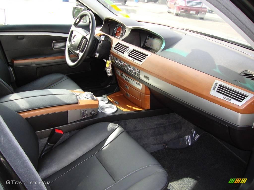 2006 7 Series 750i Sedan - Jet Black / Black/Black photo #14