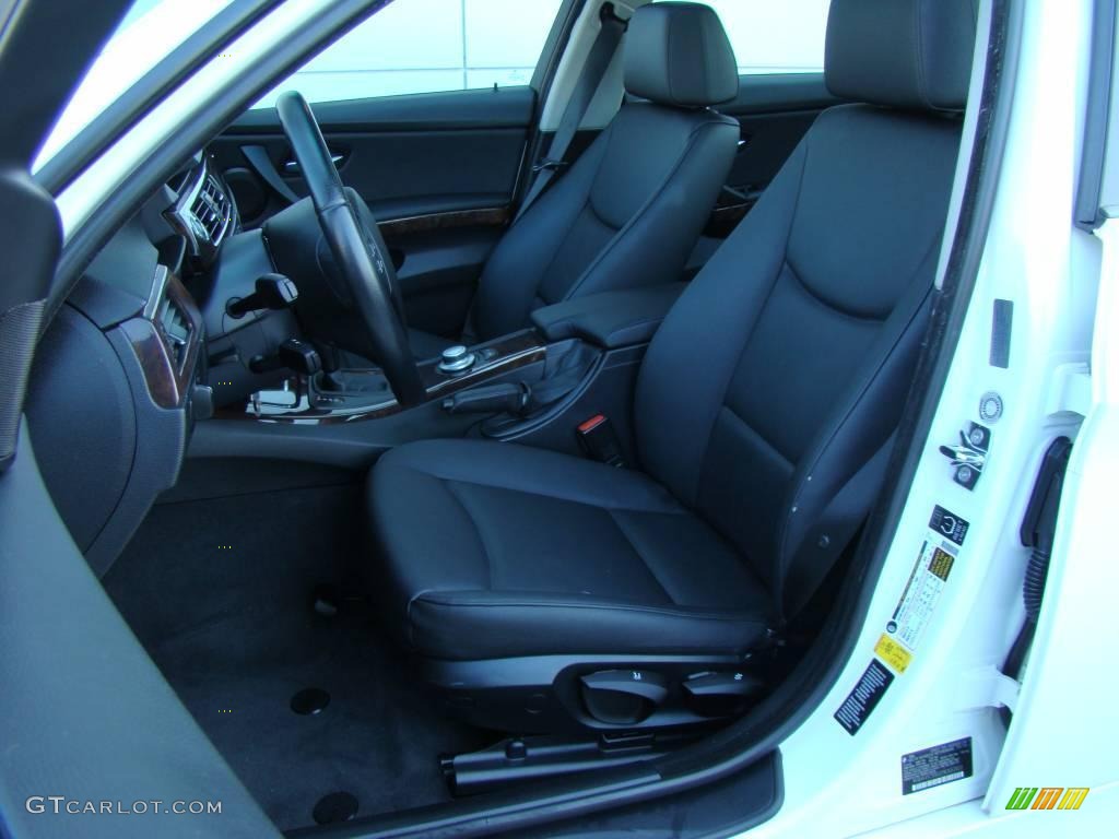 2007 3 Series 328xi Sedan - Alpine White / Black photo #8