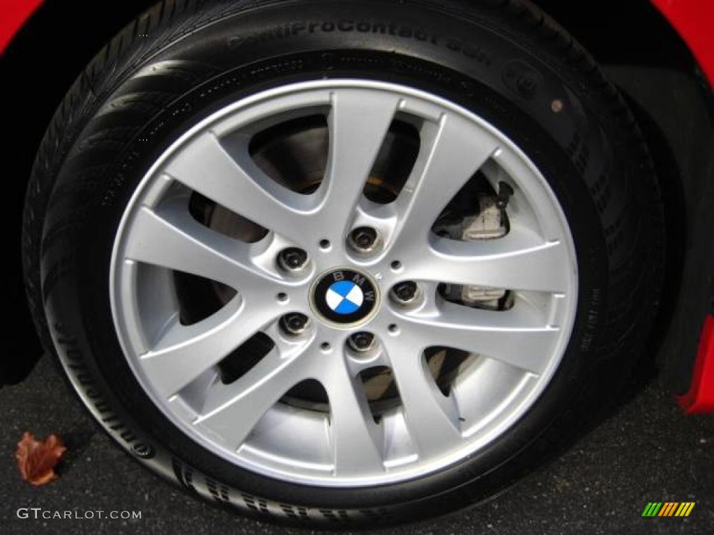 2007 3 Series 328i Sedan - Crimson Red / Black photo #11