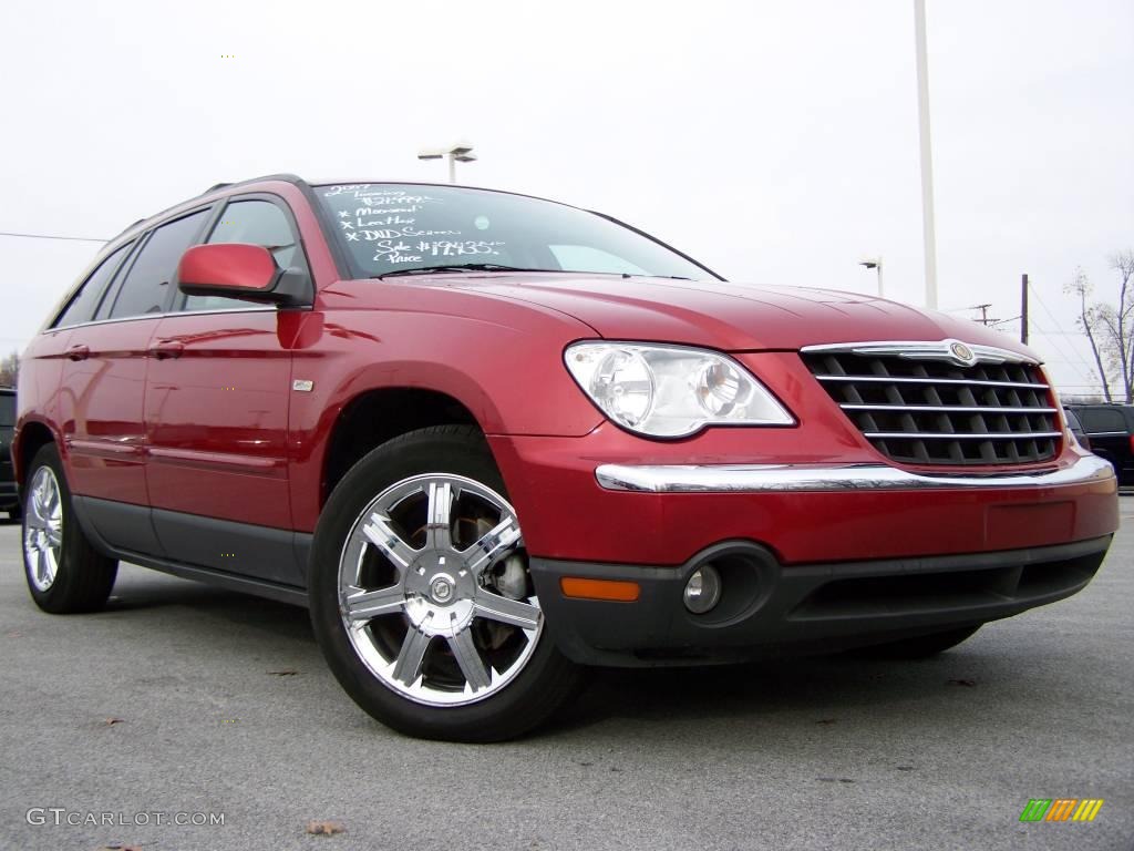 Inferno Red Crystal Pearl Chrysler Pacifica