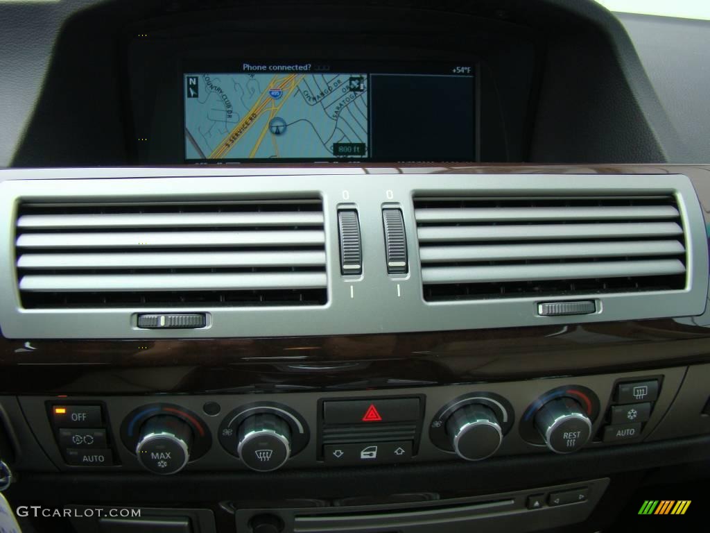 2007 7 Series 750Li Sedan - Monaco Blue Metallic / Cream Beige photo #12
