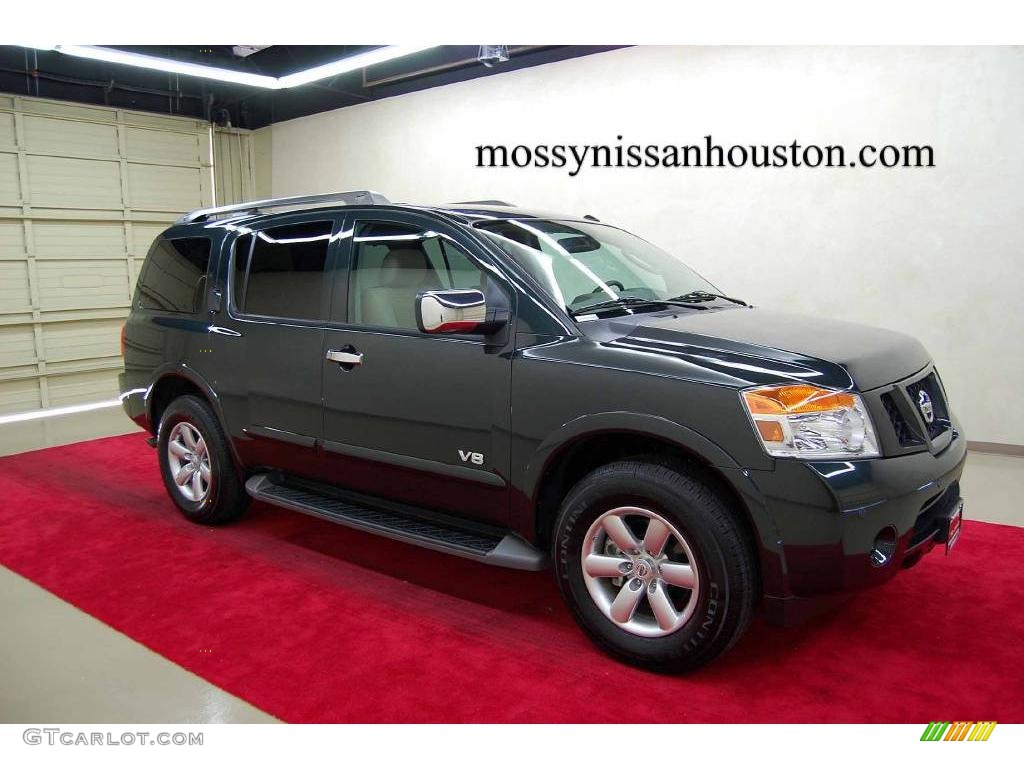 Timberline Green Metallic Nissan Armada