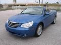 2008 Marathon Blue Pearl Chrysler Sebring Limited Convertible  photo #2