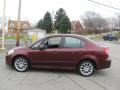 2008 Cherry Red Metallic Suzuki SX4 Sport Touring Sedan  photo #6