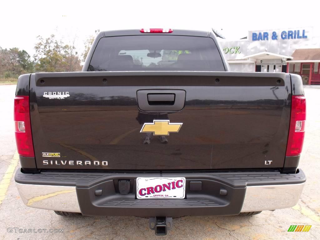 2009 Silverado 1500 LT Z71 Crew Cab 4x4 - Black Granite Metallic / Ebony photo #4