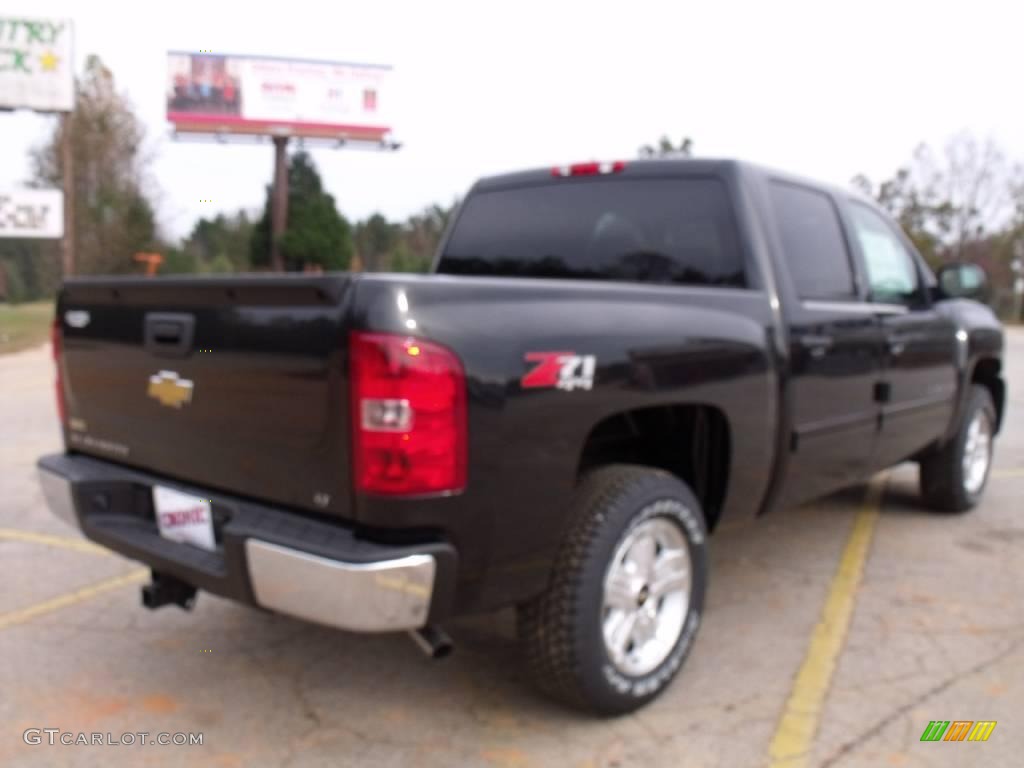 2009 Silverado 1500 LT Z71 Crew Cab 4x4 - Black Granite Metallic / Ebony photo #5