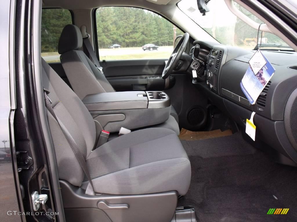 2009 Silverado 1500 LT Z71 Crew Cab 4x4 - Black Granite Metallic / Ebony photo #13