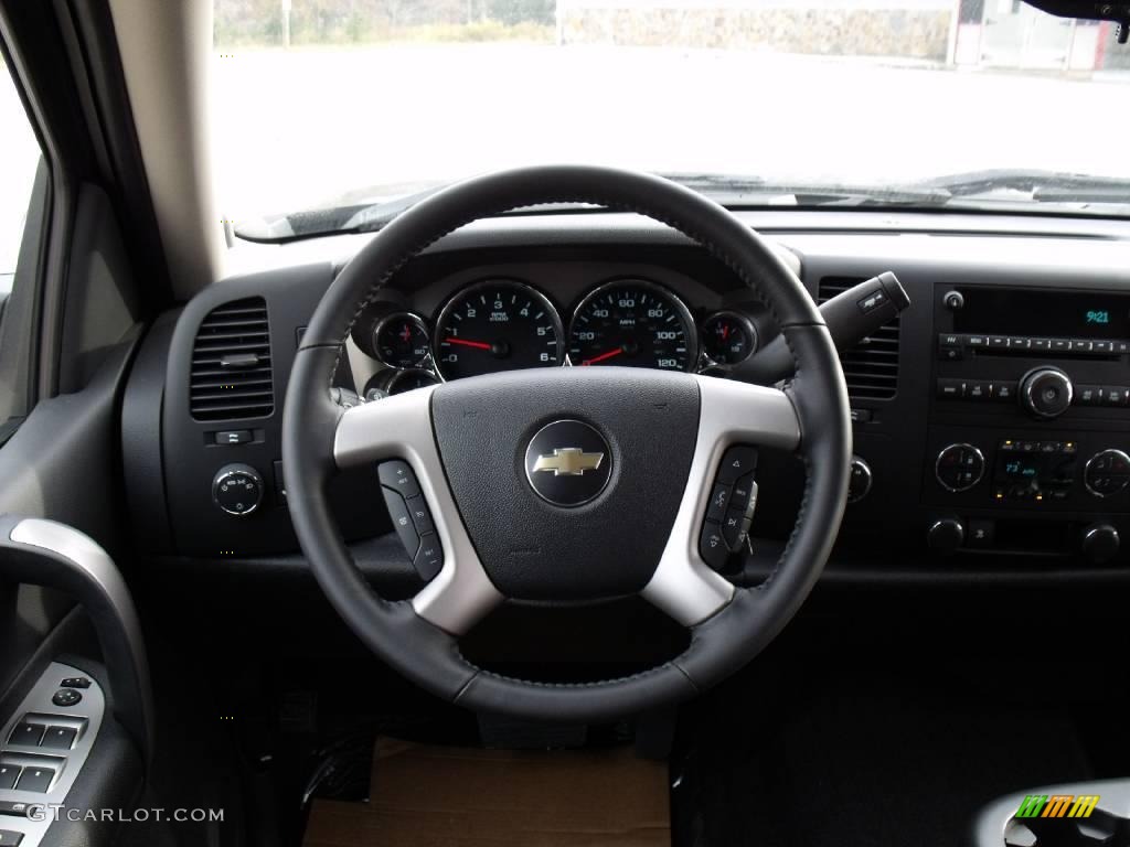 2009 Silverado 1500 LT Z71 Crew Cab 4x4 - Black Granite Metallic / Ebony photo #15