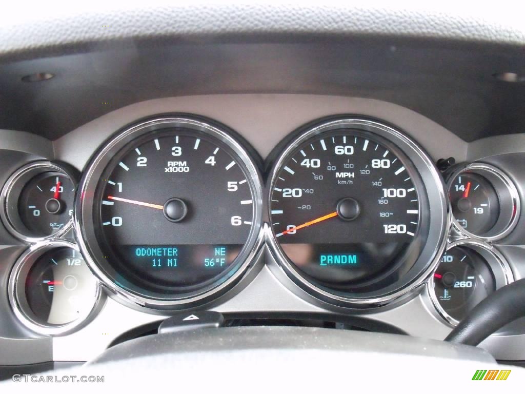 2009 Silverado 1500 LT Z71 Crew Cab 4x4 - Black Granite Metallic / Ebony photo #16