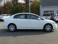 Taffeta White - Civic LX Sedan Photo No. 4