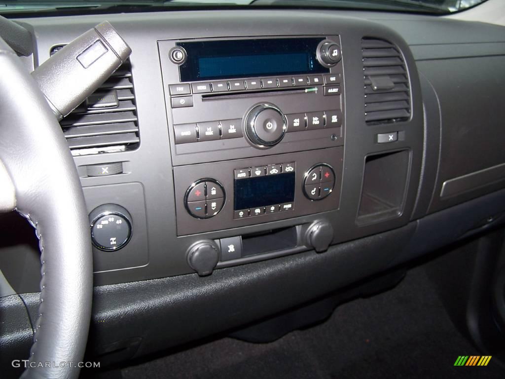 2009 Silverado 1500 LT Crew Cab 4x4 - Blue Granite Metallic / Ebony photo #14