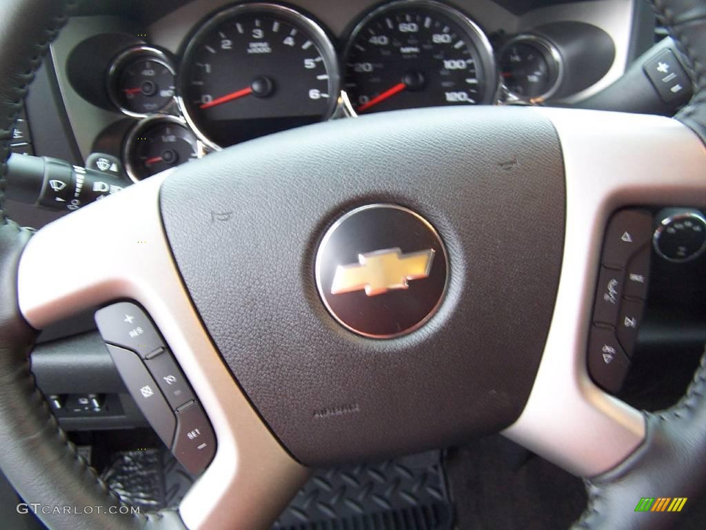 2009 Silverado 1500 LT Crew Cab 4x4 - Blue Granite Metallic / Ebony photo #16