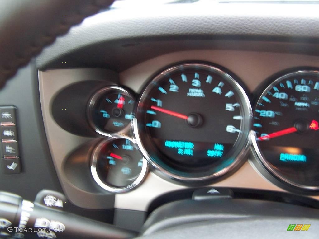 2009 Silverado 1500 LT Crew Cab 4x4 - Blue Granite Metallic / Ebony photo #17