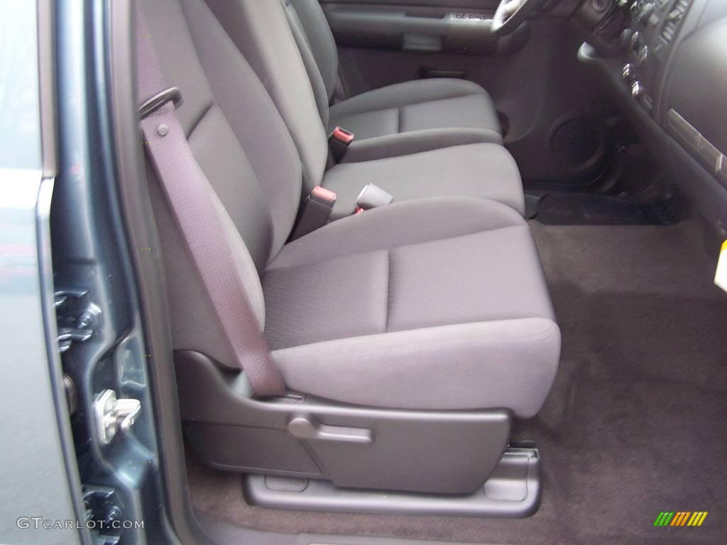 2009 Silverado 1500 LT Crew Cab 4x4 - Blue Granite Metallic / Ebony photo #24