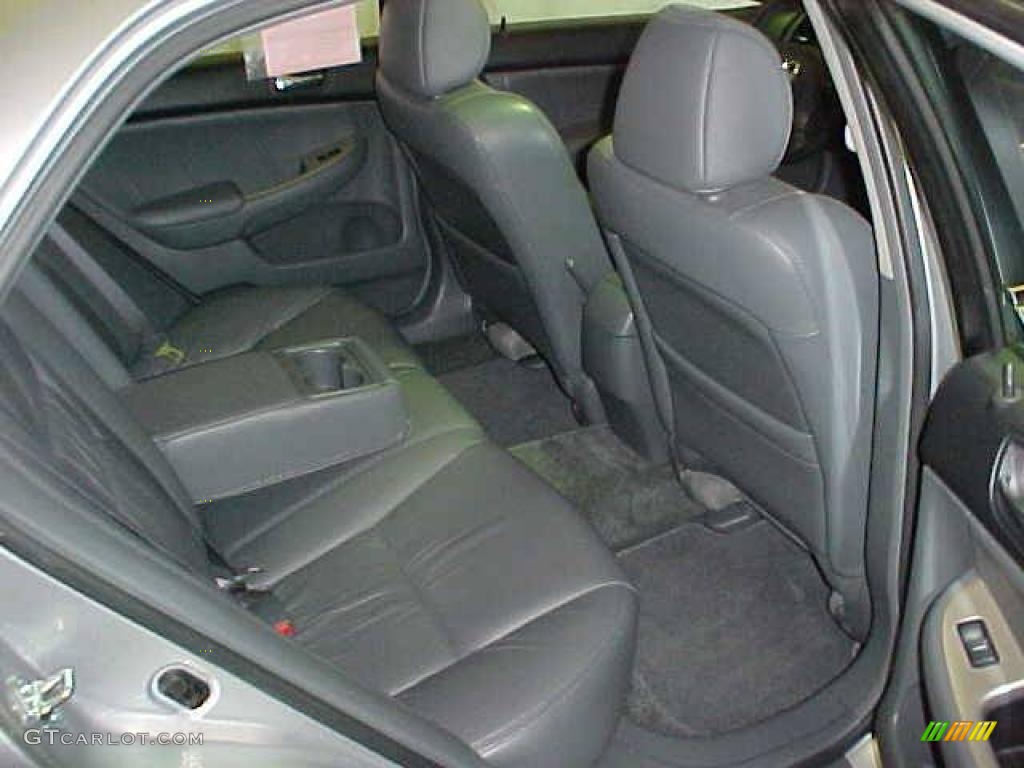 2006 Accord EX-L V6 Sedan - Alabaster Silver Metallic / Gray photo #7