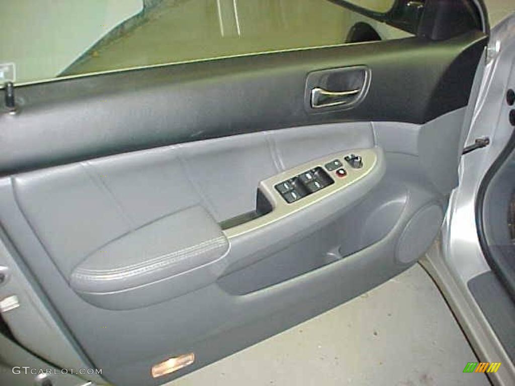 2006 Accord EX-L V6 Sedan - Alabaster Silver Metallic / Gray photo #14