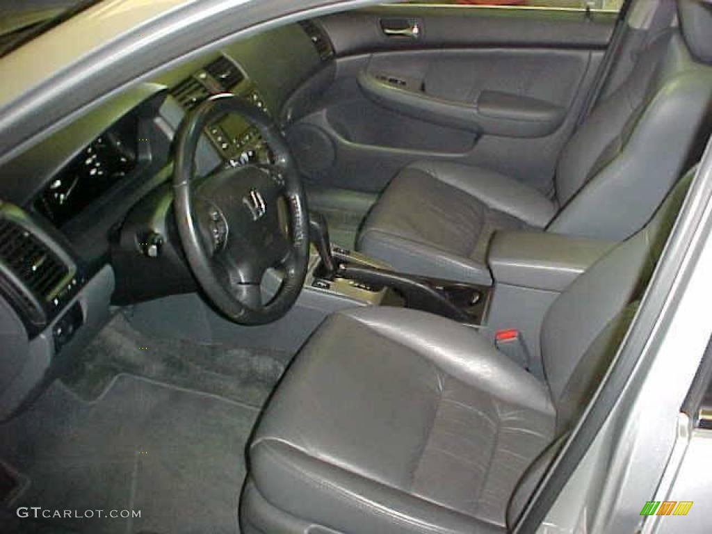 2006 Accord EX-L V6 Sedan - Alabaster Silver Metallic / Gray photo #15