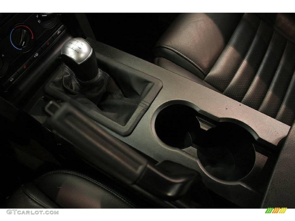 2007 Mustang GT Premium Coupe - Satin Silver Metallic / Dark Charcoal photo #15