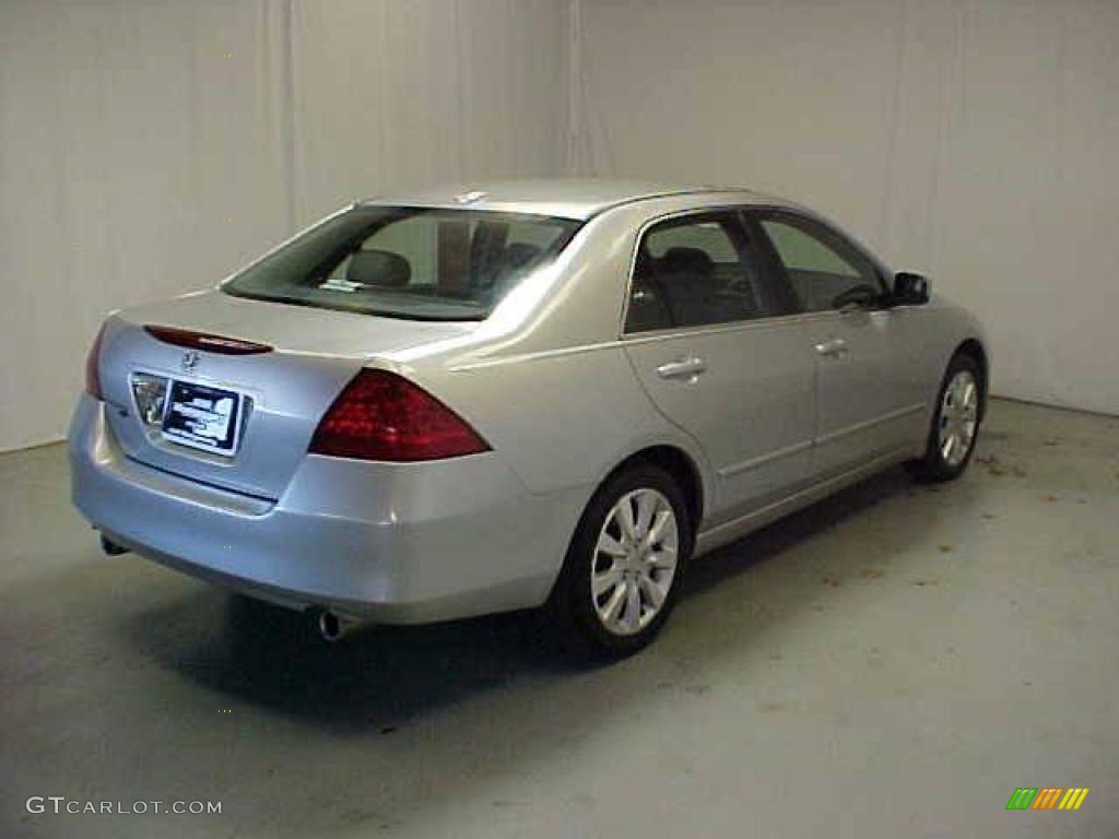 2006 Accord EX-L V6 Sedan - Alabaster Silver Metallic / Gray photo #21