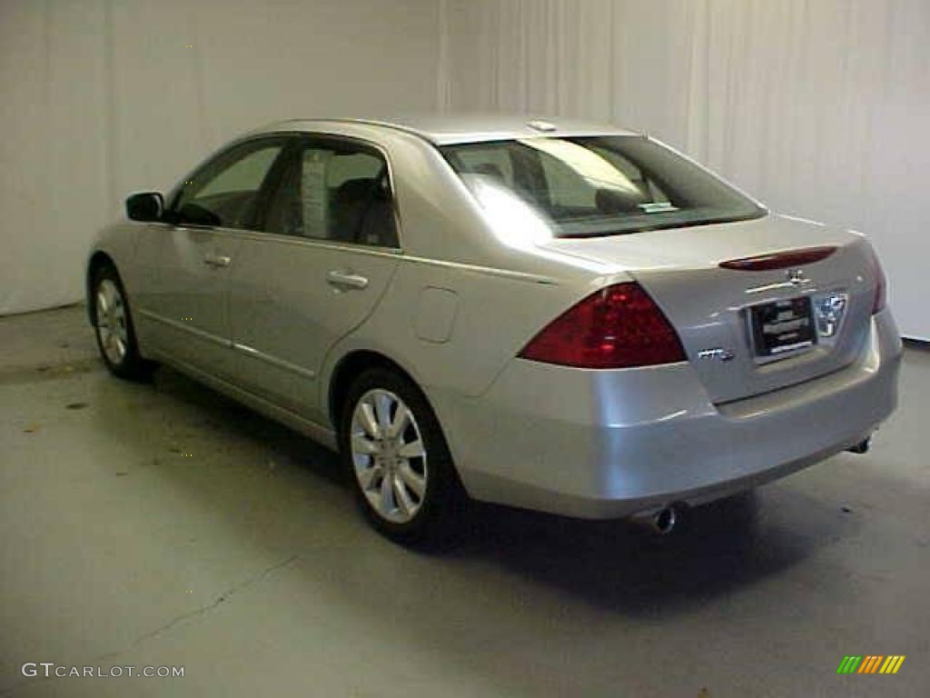 2006 Accord EX-L V6 Sedan - Alabaster Silver Metallic / Gray photo #22