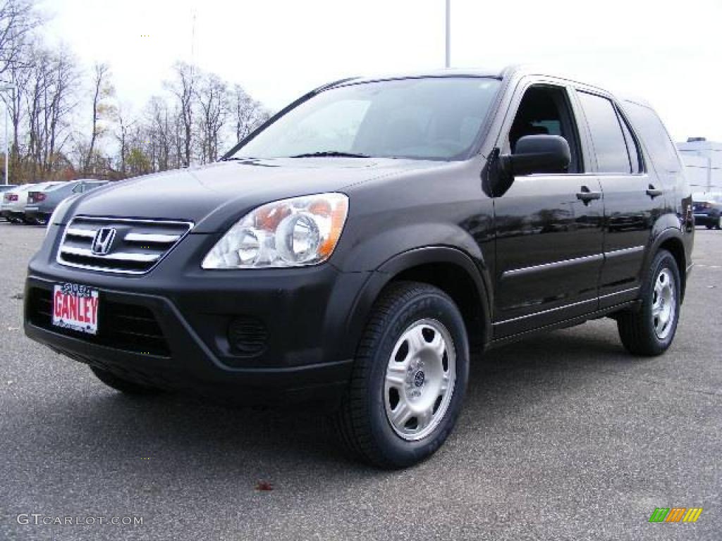 2006 CR-V LX 4WD - Nighthawk Black Pearl / Black photo #1