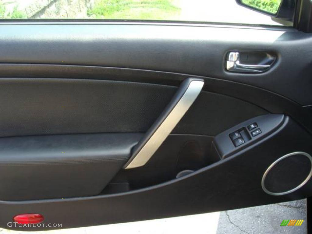 2007 Infiniti G 35 Coupe Graphite Black Door Panel Photo #21429062