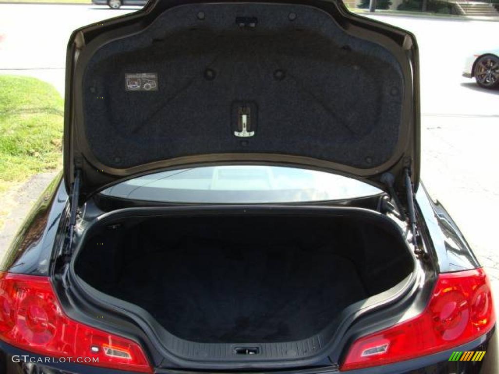 2007 Infiniti G 35 Coupe Trunk Photo #21429230