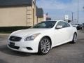 2008 Ivory Pearl White Infiniti G 37 S Sport Coupe  photo #3