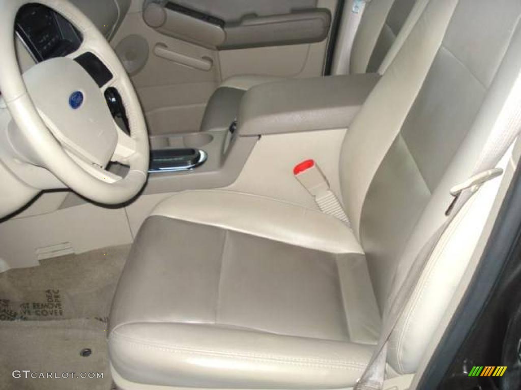 2007 Explorer XLT - Carbon Metallic / Camel photo #9