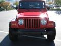2006 Flame Red Jeep Wrangler X 4x4  photo #19